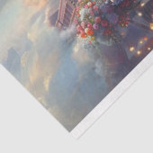 デコペヴィンテージ表現天飛んでいる列 薄葉紙 (詳細)