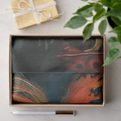 デコペーお洒落ジイラストレーションキャラクター顔 薄葉紙 (ギフト)