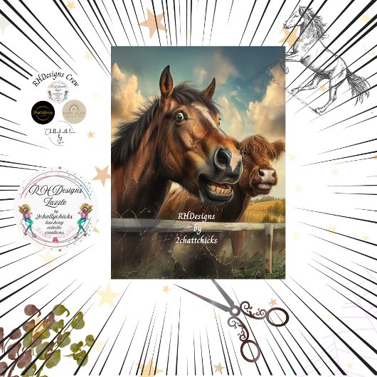 デコペーお洒落ジ写真おもしろい顔馬 薄葉紙