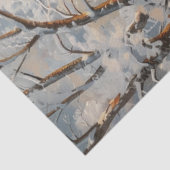 デコペーお洒落ジ冬教会レッドワゴン 薄葉紙 (詳細)