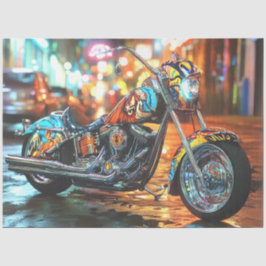 デコペーカスタムジの詳細絵を描ジョブの自動自転車 薄葉紙