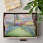 デコペーサイケデリックジファッションガールキャラクター 薄葉紙 (ギフト)