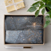 デコページお洒落ファンタジーマッシュルームツリーハウス 薄葉紙 (ギフト)