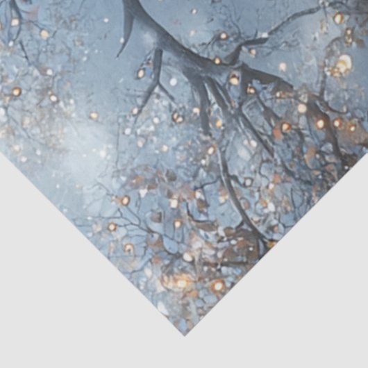 デコページお洒落ファンタジーマッシュルームツリーハウス 薄葉紙 (詳細)