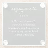 デコページアイディア ガラスコースター (裏面)