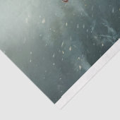 デコページクラシックヴィンテージサンタライディングホワイトホース 薄葉紙 (詳細)