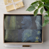 デコページゴッホ子猫スターリーナイトキャット 薄葉紙 (ギフト)