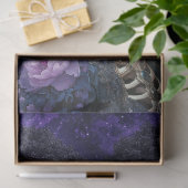 デコページスクラップブック作りゴシック紫フエデザイン 薄葉紙 (ギフト)