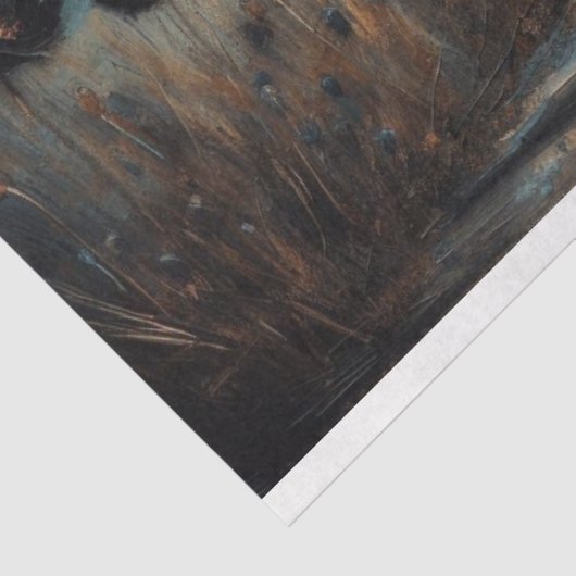 デコページティッシュペーパーアクアブルーポピースウーマン 薄葉紙 (詳細)