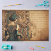 デコページティッシュペーパーアールデコレディ 薄葉紙 (クラフト)