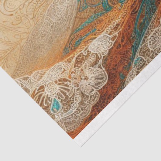 デコページティッシュペーパービクトリアンアフリカ系アメリカ人 薄葉紙 (詳細)