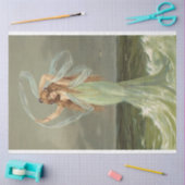 デコページティッシュペーパーヴィンテージマーメイドシーニンフ 薄葉紙 (クラフト)