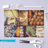 デコページティッシュペーパー、グラフィティアート 薄葉紙 (クラフト)