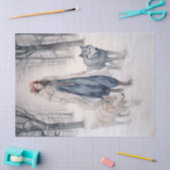 デコページティッシュペーパー – ワイルドのウィスパーズ1 薄葉紙 (クラフト)