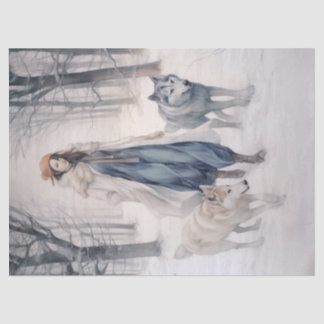 デコページティッシュペーパー – ワイルドのウィスパーズ1 薄葉紙