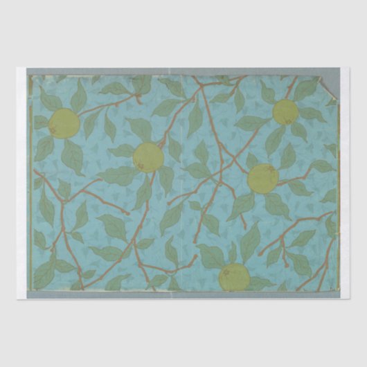 デコページティッシュペーパー:ヴィンテージ壁紙 薄葉紙 (正面)