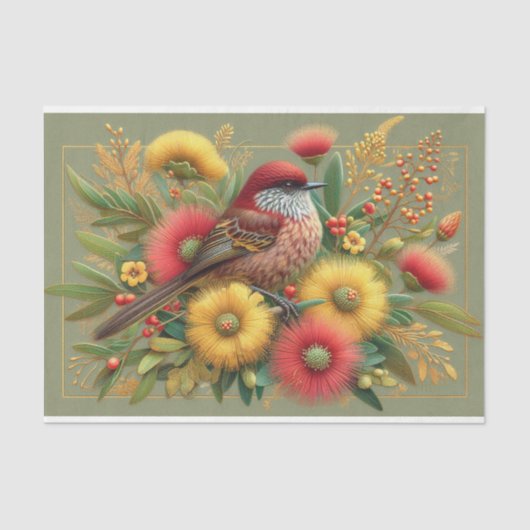 デコページティッシュペーパー 薄葉紙 (正面)