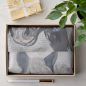 デコページティッシュペーパー、馬頭 薄葉紙 (ギフト)