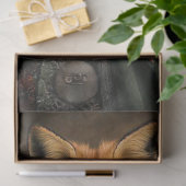 デコページファンタジーキツネ中世のスタイル服装 薄葉紙 (ギフト)