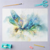 デコページファンタジー水の色フェアリー 薄葉紙 (クラフト)