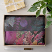 デコページフローラスカル植物ゴシック美術 薄葉紙 (ギフト)