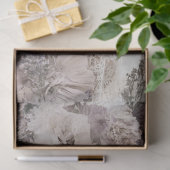 デコページフローラデザインソフトパステルカラーバラ 薄葉紙 (ギフト)