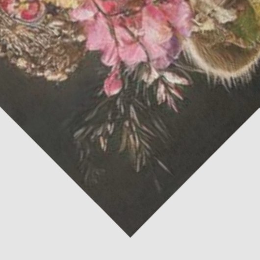 デコページフローラ冠のアライグマのregal衣装 薄葉紙 (詳細)