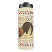 デコページヴィンテージエフエマラファームバーンルースター タンブラー (正面)