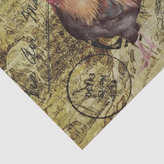 デコページヴィンテージエフエメラルースターファーム 薄葉紙 (詳細)