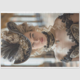 デコページヴィンテージサザンベルシャーロット 薄葉紙