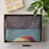 デコページヴィンテージサンタスリー&ダックシュント 薄葉紙 (ギフト)