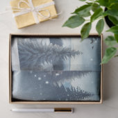 デコページヴィンテージサンタ馬のクリスマスEVe 薄葉紙 (ギフト)