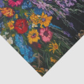 デコページヴィンテージトラックカップル花畑 薄葉紙 (詳細)