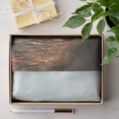 デコページヴィンテージトラックカボチャ秋シーン 薄葉紙 (ギフト)