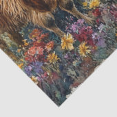 デコページヴィンテージレッドトラックフィールド花 薄葉紙 (詳細)