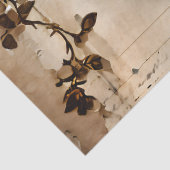 デコページヴィンテージレースのトリム 薄葉紙 (詳細)