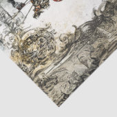 デコページヴィンテージ回路回転木馬ポスターテーマ 薄葉紙 (詳細)