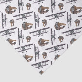 デコページヴィンテージ飛行機誕生日ティッシュペーパー 薄葉紙 (詳細)