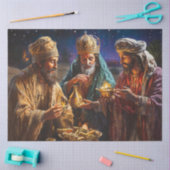 デコページヴィンテージ3 Wise Men 薄葉紙 (クラフト)