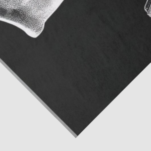 デコページ喫煙ゴシック骨格カウボーイガンズリンゲ 薄葉紙 (詳細)