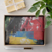 デコページ抽象芸術デコウーマンアートピース 薄葉紙 (ギフト)