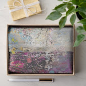 デコページ抽象芸術バレリナ鮮やかカラー 薄葉紙 (ギフト)