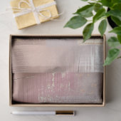 デコページ抽象芸術ピンクブラウンゴフェイクルド仕上げ 薄葉紙 (ギフト)