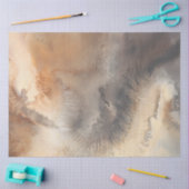 デコページ抽象芸術フェイクバックグラウンド黒さび 薄葉紙 (クラフト)