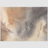 デコページ抽象芸術フェイクバックグラウンド黒さび 薄葉紙 (正面)