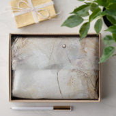 デコページ抽象芸術フラワーミックスの色のクリーム 薄葉紙 (ギフト)