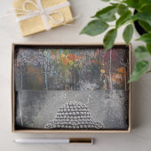 デコページ抽象芸術ブッダのポーズ 薄葉紙 (ギフト)