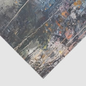 デコページ抽象芸術ブッダのポーズ 薄葉紙 (詳細)