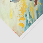 デコページ抽象芸術ポートレートジョッキーホースライダー 薄葉紙 (詳細)