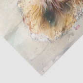 デコページ抽象芸術ライオンズ顔芸術的要素 薄葉紙 (詳細)